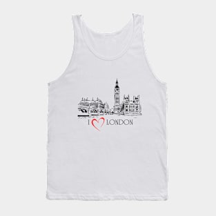 I love London Tank Top